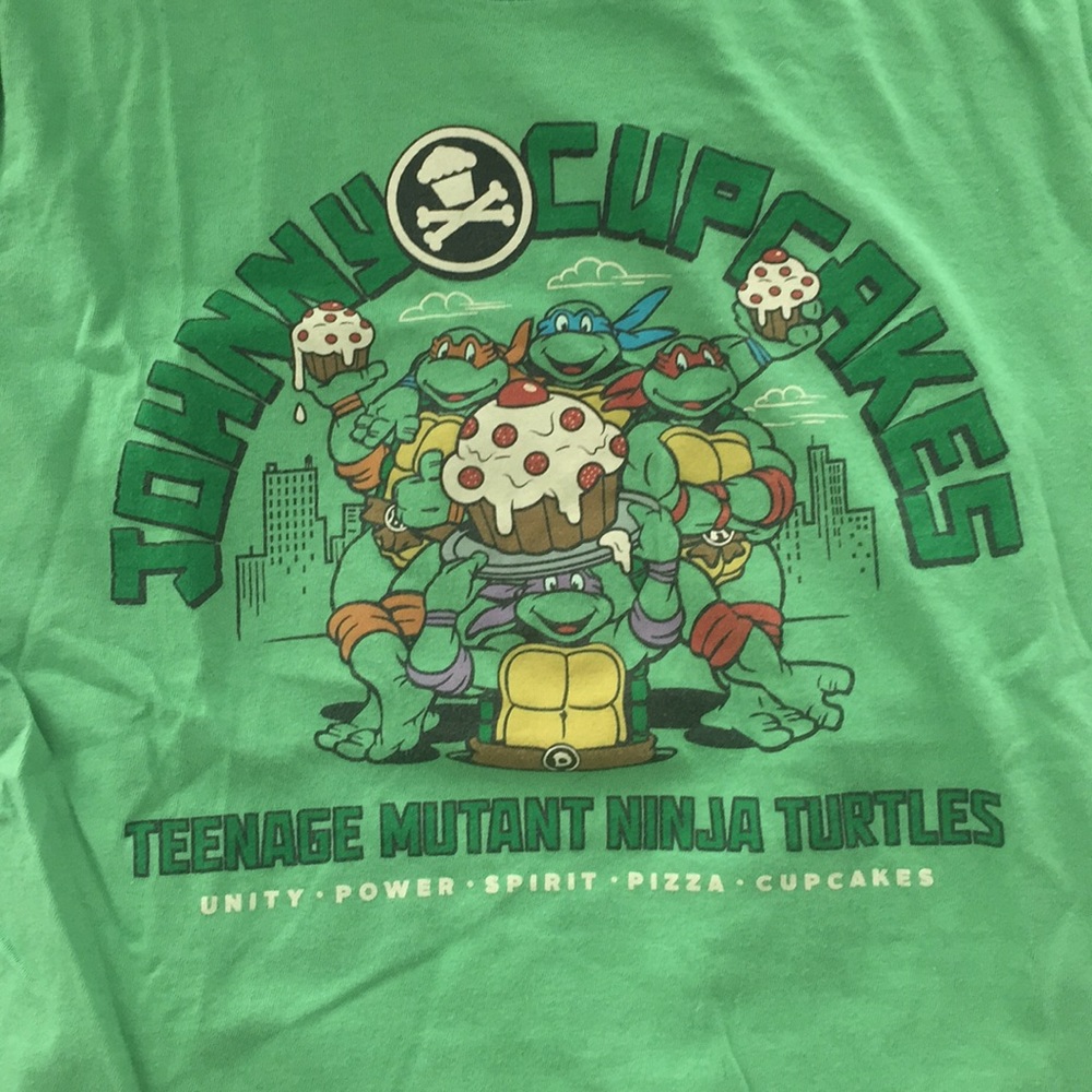 Johnny Cupcakes TMNT Collab T